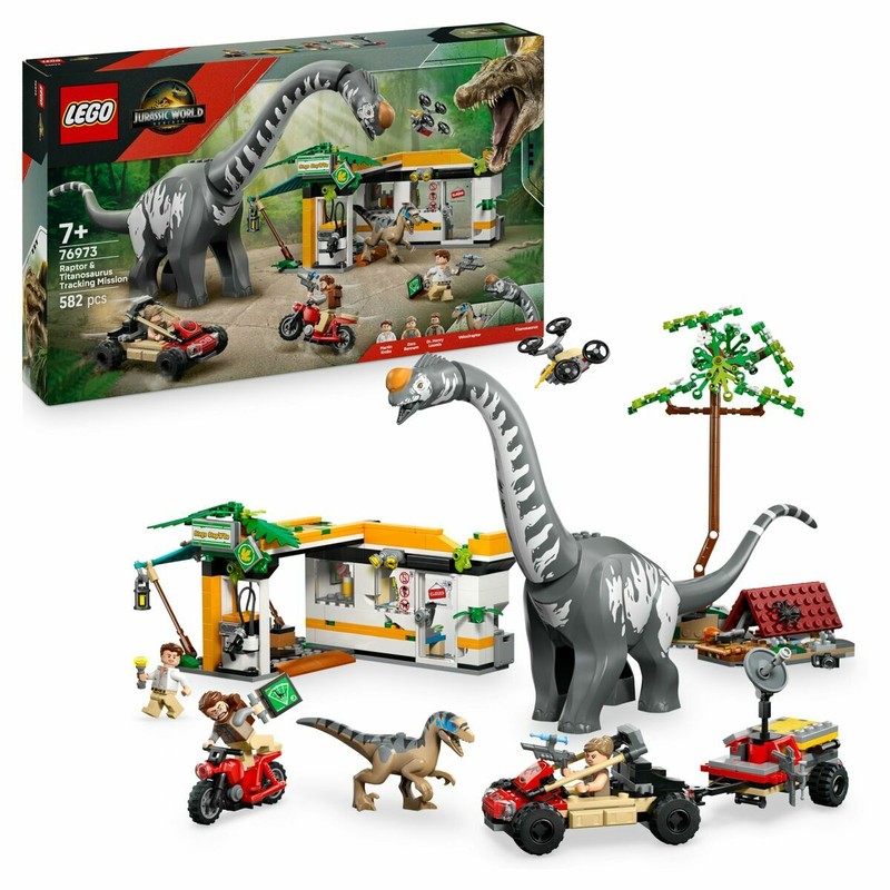 Construye tu propia aventura con los bloques Lego de dinosaurios