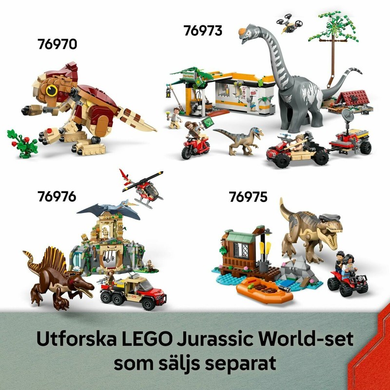 Set LEGO 76972, un desafío divertido para pequeños constructores