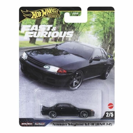 Detalle del coche de carreras Hot Wheels compatible con pista de coches