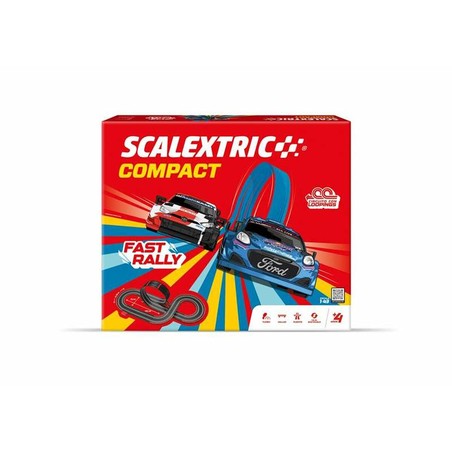 Pista de carreras de coches juguete niños Scalextric para la diversión familiar