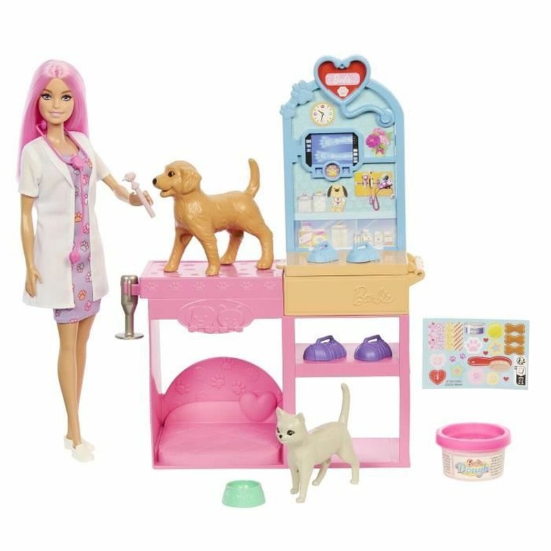 Regalo Barbie veterinaria, diversión y aprendizaje