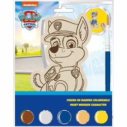 Set de manualidades niños Paw Patrol de madera 2