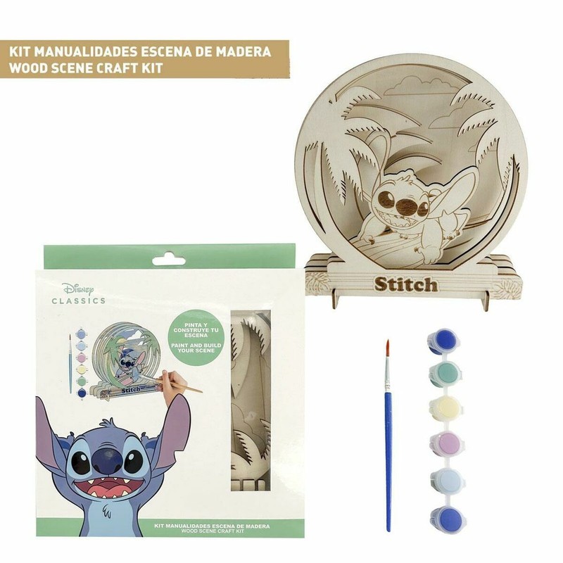 Set de pintura niños Stitch, perfecto para regalar a pequeños artistas