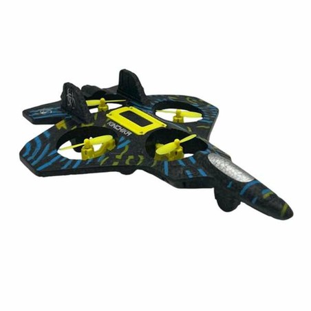 Avión de juguete Bizak aterrizando, ideal para complementar colección de coches juguete