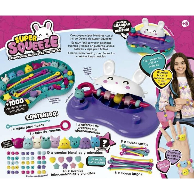 Set creativo para niños Bizak con cuentas y accesorios