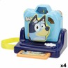 Cámara fotos infantil Bluey azul con asa de transporte