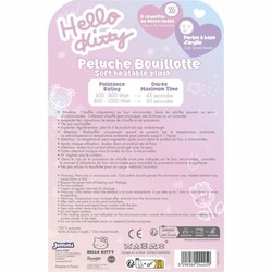 Peluche Hello Kitty Jemini blanco rosa juguete suave 2