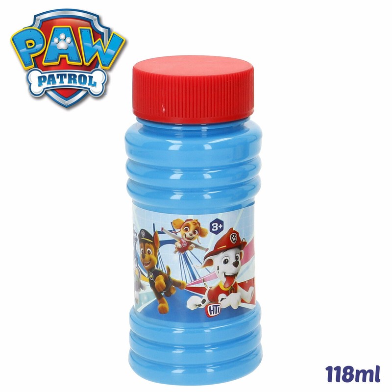 pompero eléctrico infantil Chase lanzando burbujas
