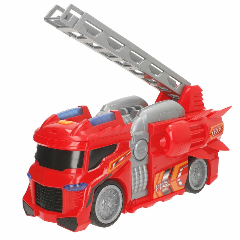 Camión Bomberos Niños Teamsterz pack 4 unidades