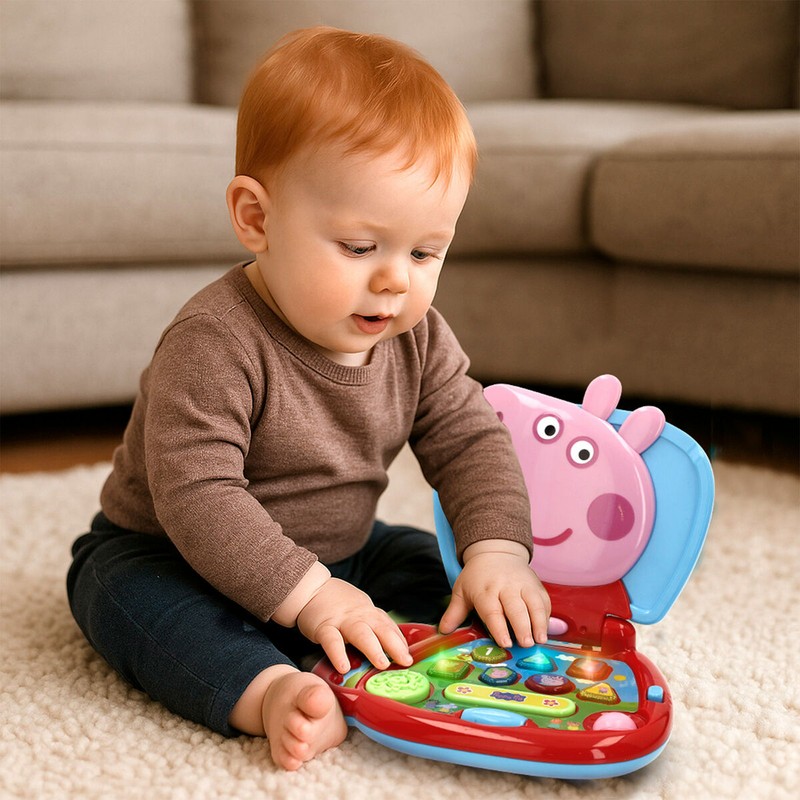 Peppa Pig ordenador interactivo para desarrollar motricidad fina