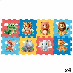 juguetes construcción niños alfombra puzzle eva