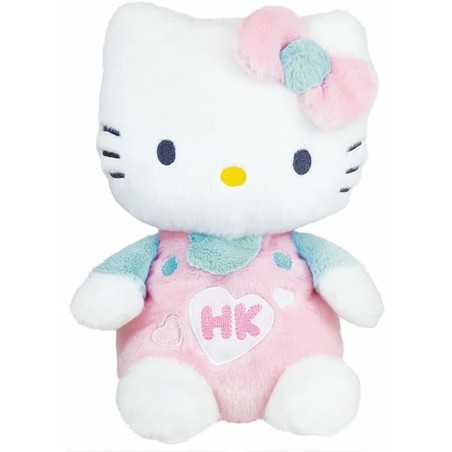 Adorable peluche Hello Kitty blanco y rosa