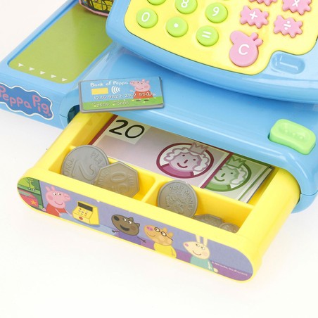 Caja de cobro Peppa Pig para niños 3 años