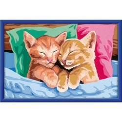 Set de manualidades niños Ravensburger CReart Gatos 2