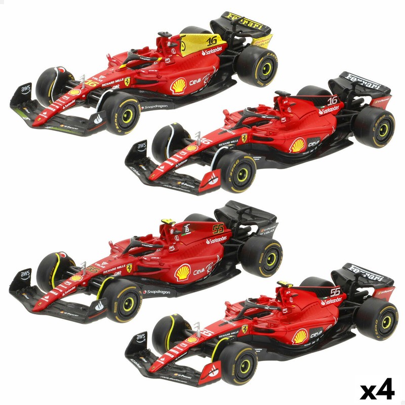 Coches Ferrari LECLERC, set construcción educativo