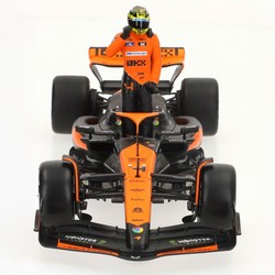 Coche juguete McLaren F1 2024 MCL38, set de 4 unidades a escala 1:24 2