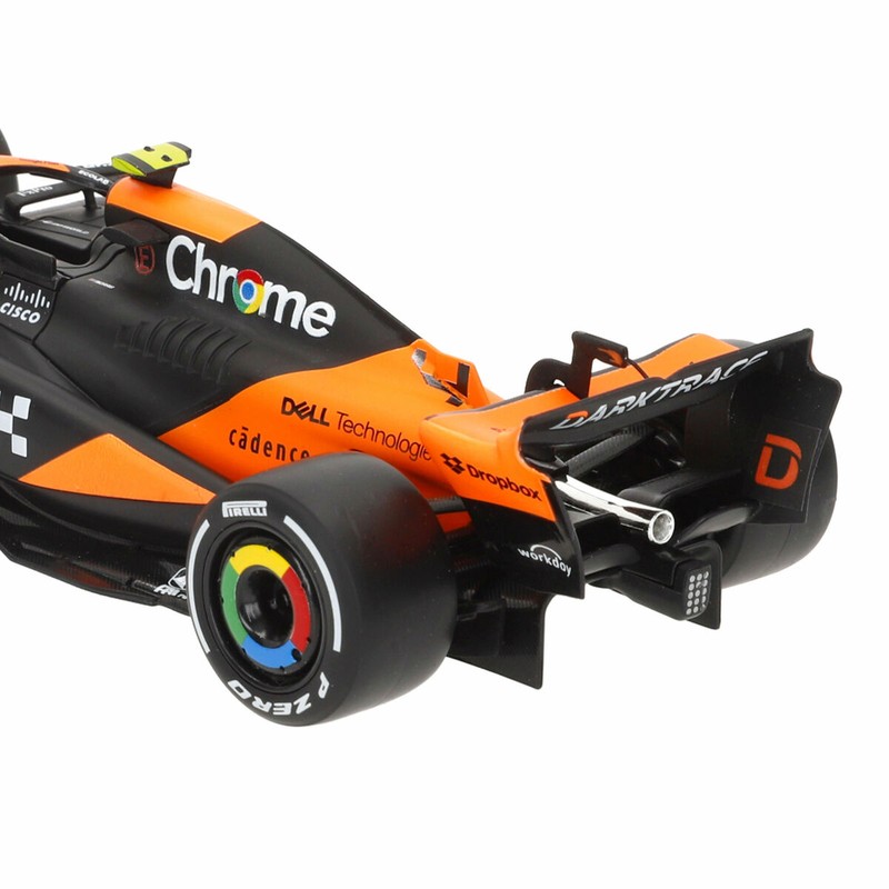 Set de coches F1 MCL38 para coleccionistas, vista frontal