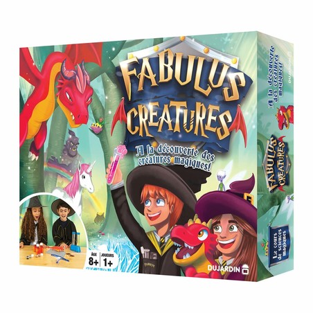Caja del juego Fabulus Creatures en francés