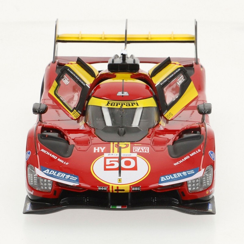Réplica detallada Ferrari 499P: Bloques Construcción Infantiles para Coleccionistas