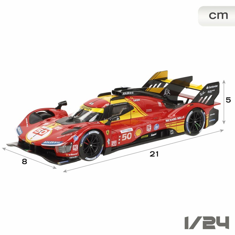 Juguete construcción para aficionados: Ferrari 499P LE MANS