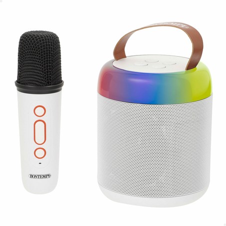 Detalle del altavoz karaoke Bontempi con conexión USB