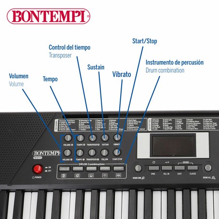 Set Construcción Educativo Bontempi, ideal para desarrollar habilidades motrices
