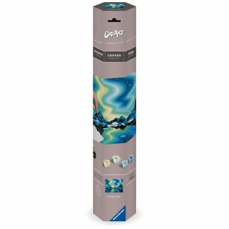 Set de pintura por números Ravensburger Creart Canvas, ideal para manualidades niños y adultos.