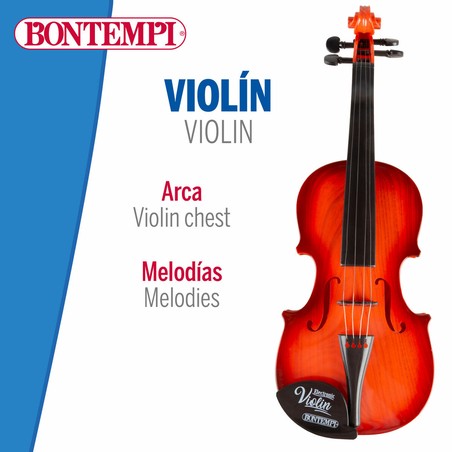 Pack de 4 violines eléctricos Bontempi para jugar en grupo.