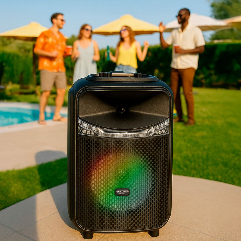 Conexión USB y Bluetooth en tu equipo de música karaoke Bontempi