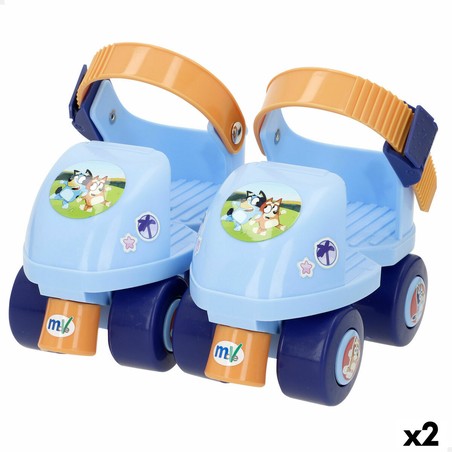 Patines Bluey ajustables para niños, vista frontal