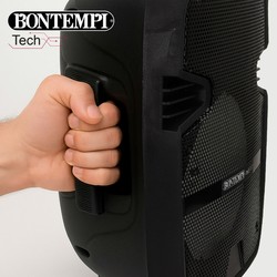 Altavoz Karaoke con Micrófono Bontempi doble con luces 2