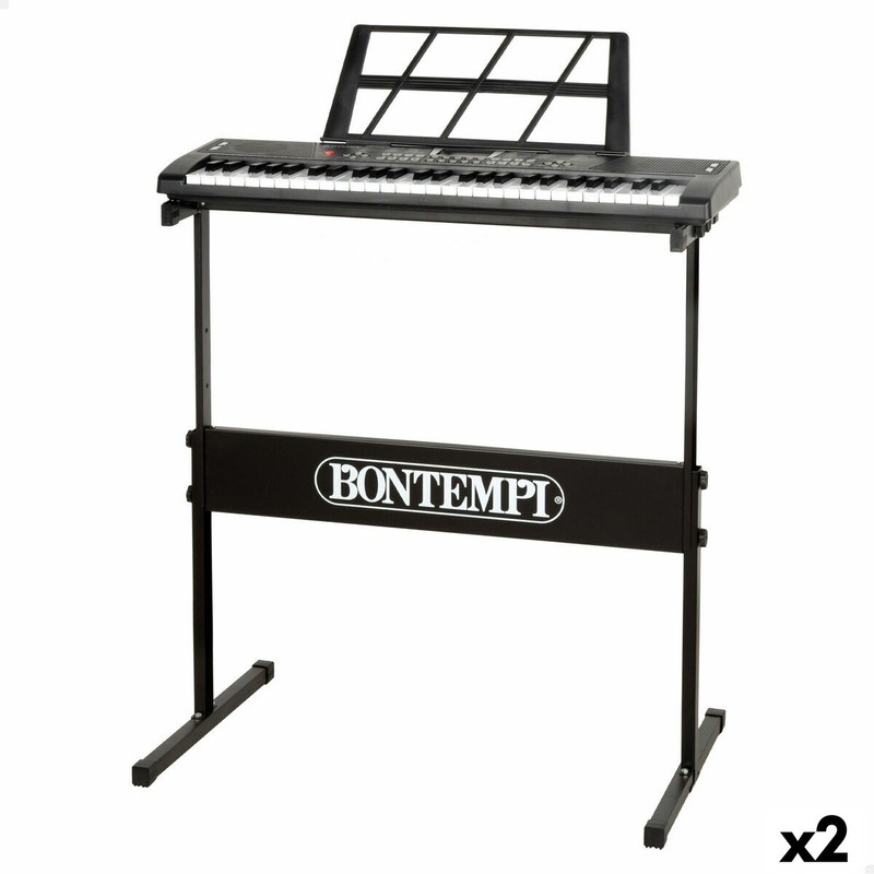 Juguetes construcción niños: Piano Electrónico Bontempi