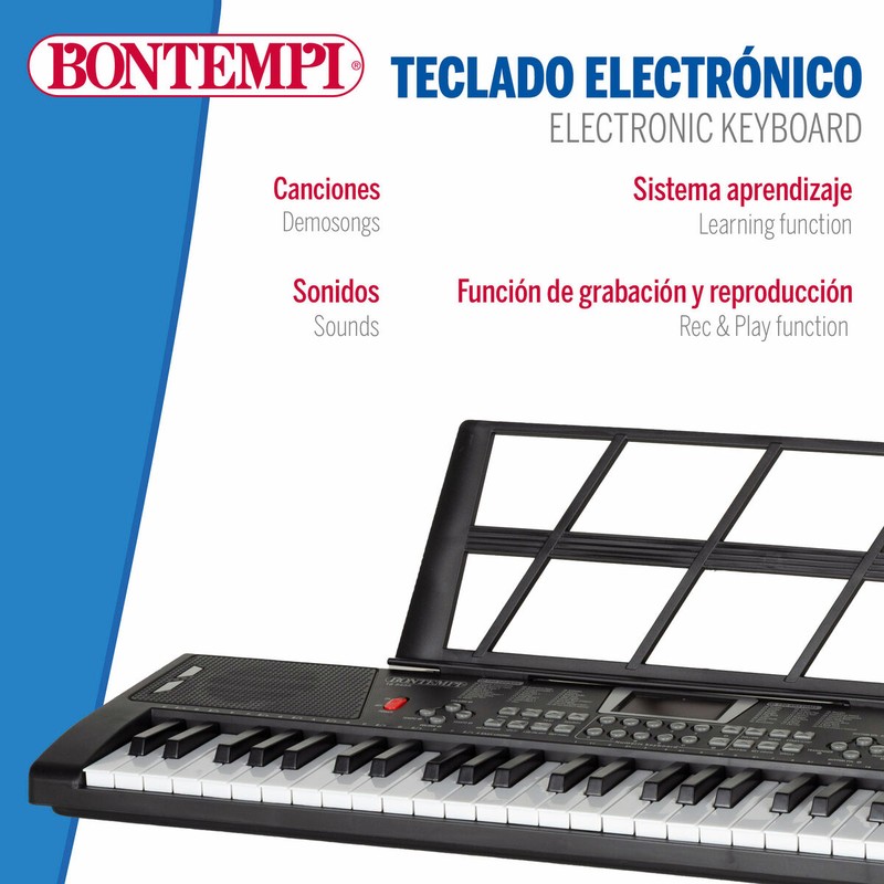 Construcción musical para jóvenes: Piano electrónico +14 años