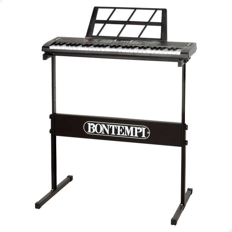 Set construcción de melodías: Piano Bontempi con pilas incluidas