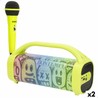 Altavoz karaoke Bontempi con micrófono inalámbrico
