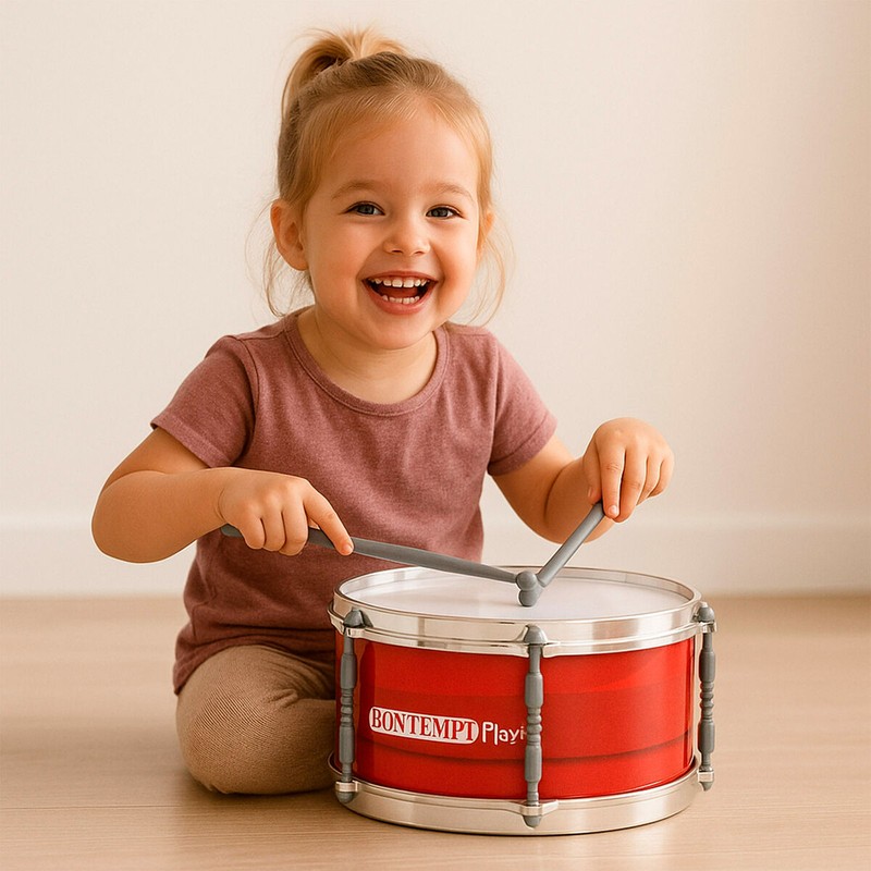 Instrumento de percusión infantil Bontempi, vista lateral