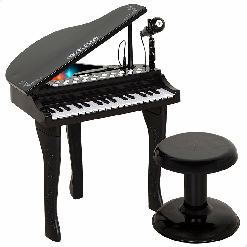 Dimensiones aproximadas del piano educativo para el aprendizaje musical
