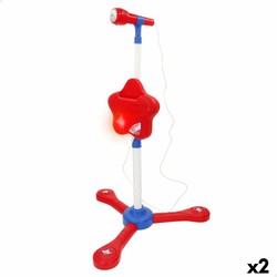 Micrófono juguete infantil Bontempi rojo