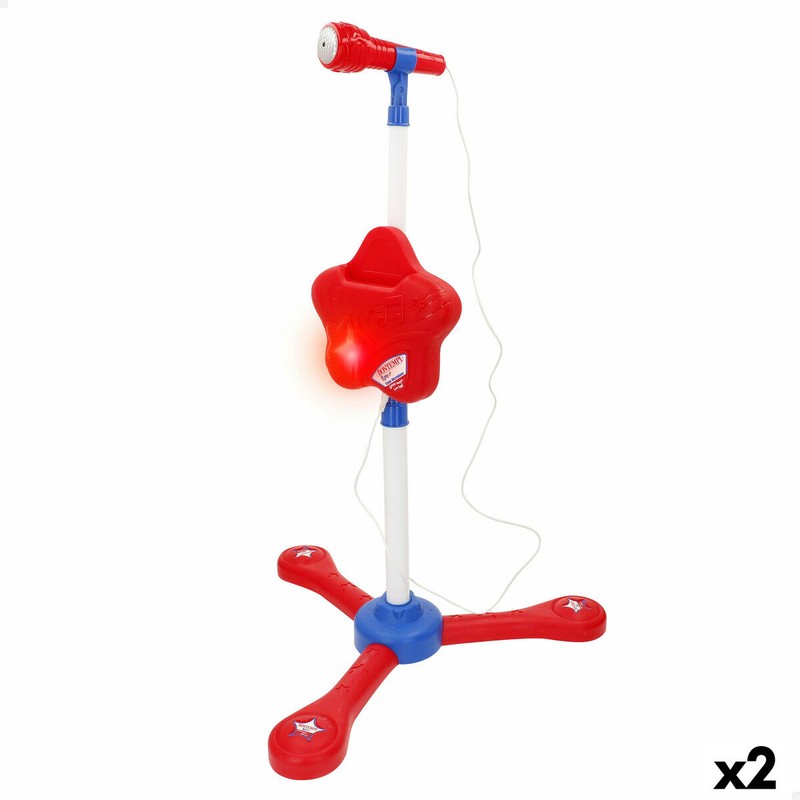 Micrófono juguete infantil Bontempi rojo