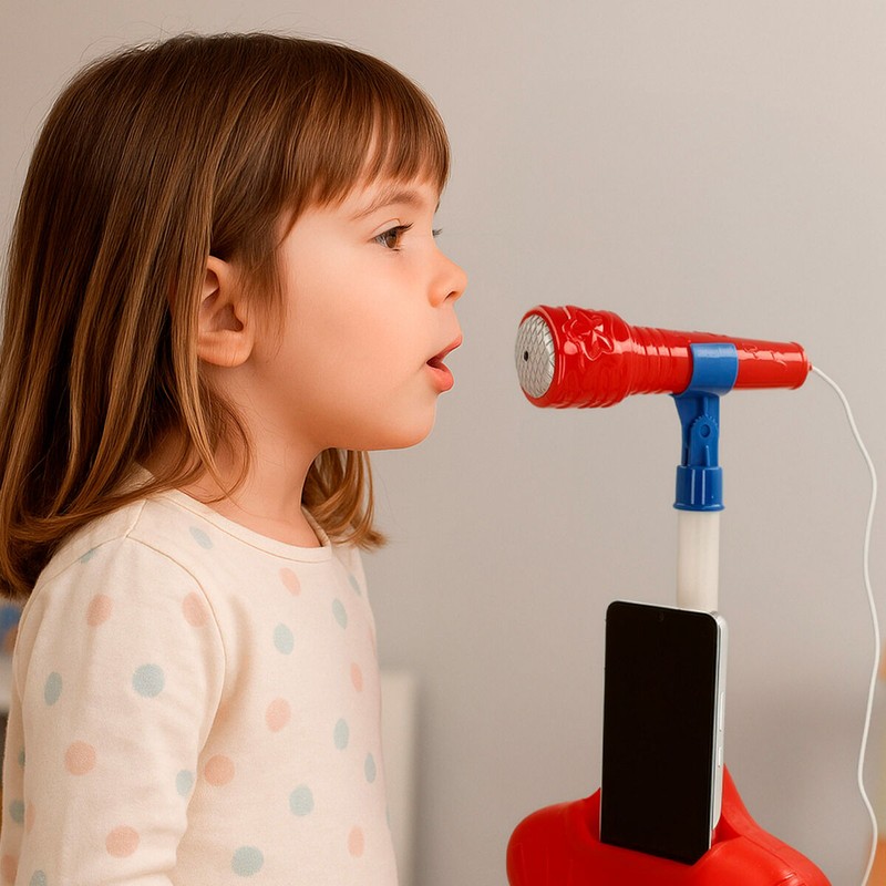 Micrófono Bontempi con funciones de sonido