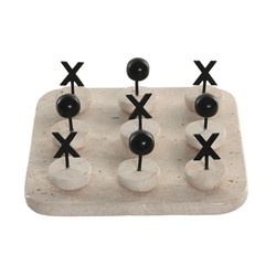Juego Tres en Raya Moderno Home ESPRIT de mármol 2
