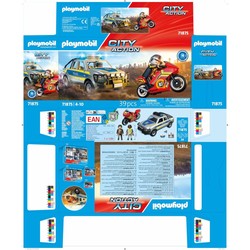 Juguetes construcción niños Playmobil City Action con figuras 2