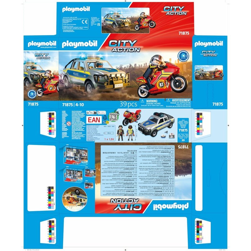 Set construcción educativo Playmobil para aventuras infantiles
