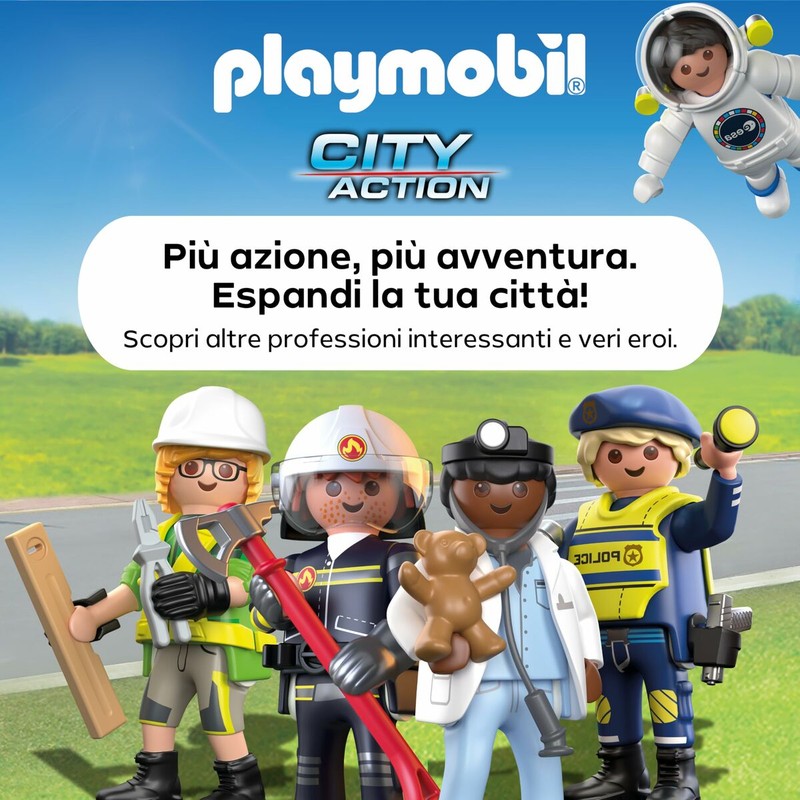 Set Construcción Educativo Playmobil para Niños 4 Años
