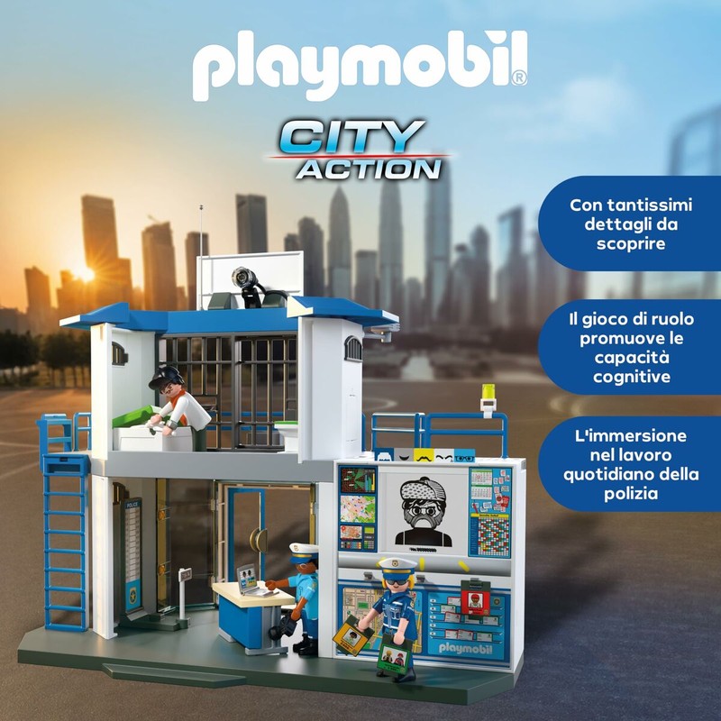 Set Construcción Playmobil con más de 100 Piezas