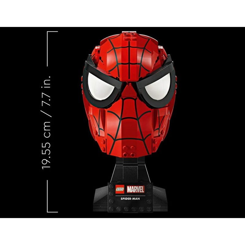 Caja del set Lego 76285 Máscara de Spider-Man