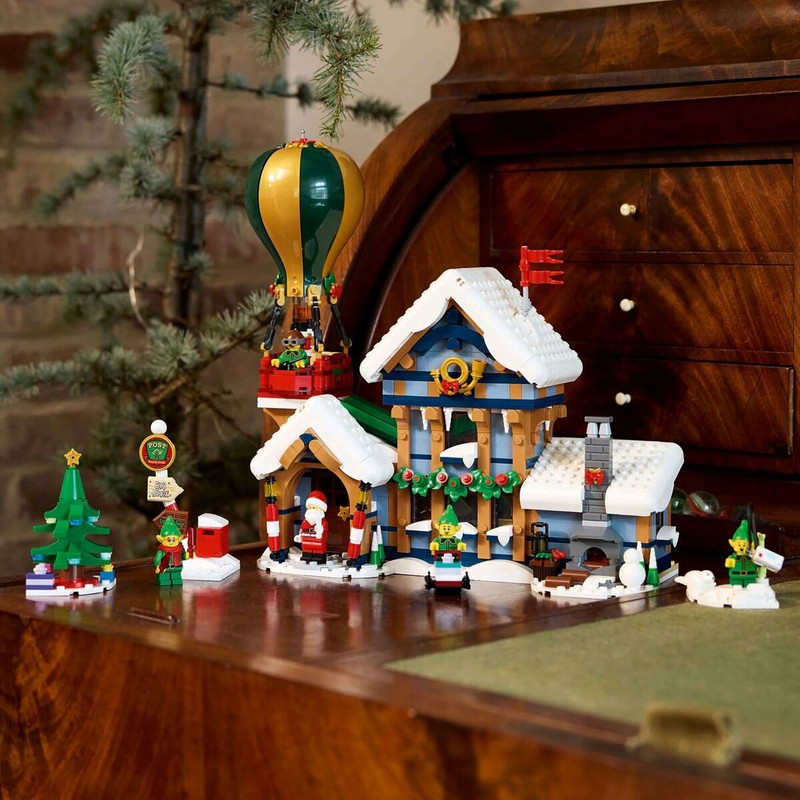 Construcción Lego ICONS con 1440 piezas desafío creativo
