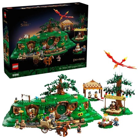 Juguetes construcción niños LEGO ICONS La Comarca: Vista frontal completa