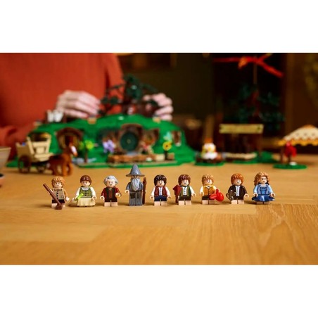 Set construcción educativo LEGO Señor Anillos: La Comarca en detalle