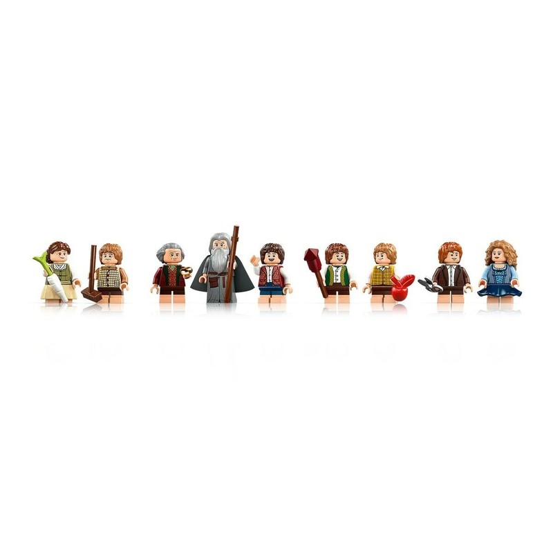 Maqueta LEGO The Shire: Vistas aéreas del paisaje Hobbit